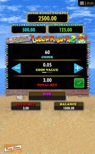 Lobstermania mobile bet